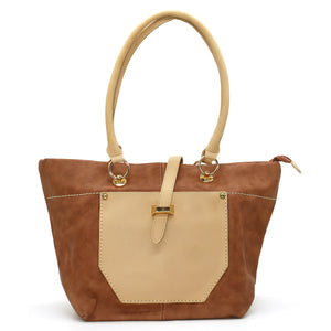 Flap Pocket Single Zip Ladies HandBag - myStore20202019