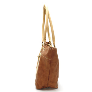 Flap Pocket Single Zip Ladies HandBag - myStore20202019