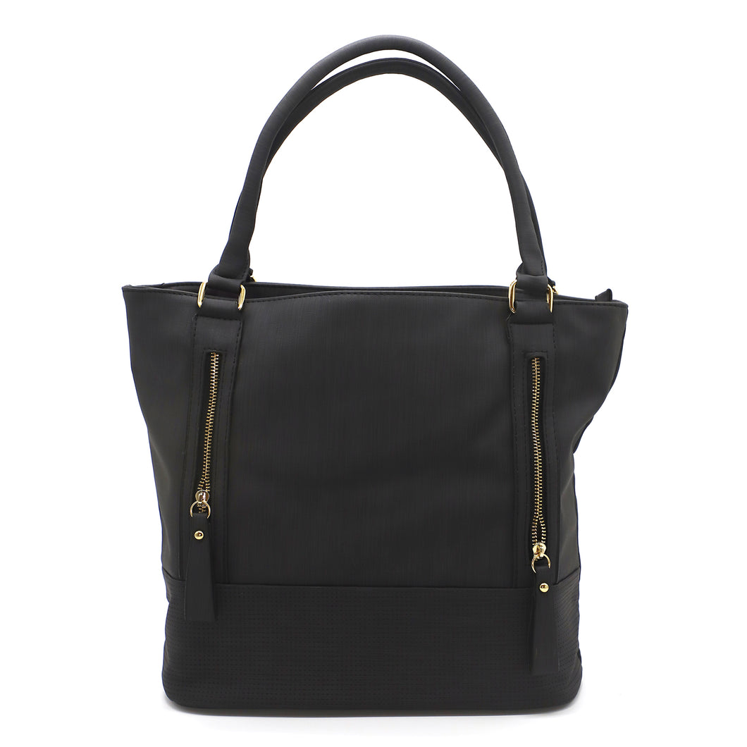 Front Double Zip Pattern Ladies HandBag - myStore20202019