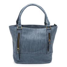 Load image into Gallery viewer, Front Double Zip Pattern Ladies HandBag - myStore20202019
