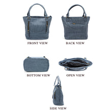 Load image into Gallery viewer, Front Double Zip Pattern Ladies HandBag - myStore20202019
