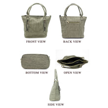 Load image into Gallery viewer, Front Double Zip Pattern Ladies HandBag - myStore20202019
