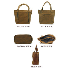 Load image into Gallery viewer, Front Double Zip Pattern Ladies HandBag - myStore20202019
