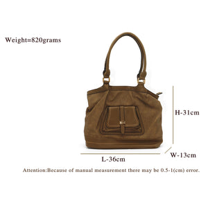 Front Pocket Single Zip Mat Finish Ladies HandBag - myStore20202019