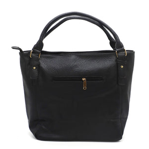 Front Zip Single Zip Dotted Ladies HandBag - myStore20202019