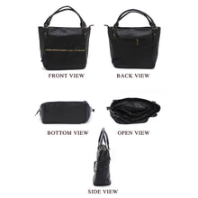 Load image into Gallery viewer, Front Zip Single Zip Dotted Ladies HandBag - myStore20202019
