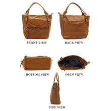 Load image into Gallery viewer, Front Zip Single Zip Dotted Ladies HandBag - myStore20202019
