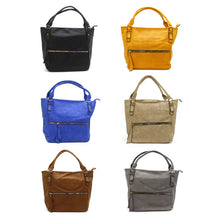 Load image into Gallery viewer, Front Zip Single Zip Dotted Ladies HandBag - myStore20202019

