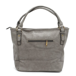 Front Zip Single Zip Dotted Ladies HandBag - myStore20202019