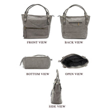 Load image into Gallery viewer, Front Zip Single Zip Dotted Ladies HandBag - myStore20202019
