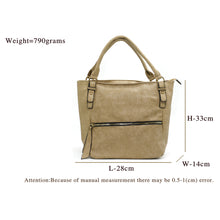 Load image into Gallery viewer, Front Zip Single Zip Dotted Ladies HandBag - myStore20202019
