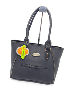 Front Pocket Double Zip Designer Hand Bag - myStore20202019
