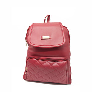 Girl's BackPack With Criss Cross Stitch Pocket Design - myStore20202019