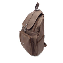 Load image into Gallery viewer, Girl&#39;s BackPack With Flap Buckle Front Pocket Stone Fitting Design - myStore20202019

