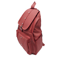 Load image into Gallery viewer, Girl&#39;s BackPack With Flap Buckle Front Pocket Stone Fitting Design - myStore20202019
