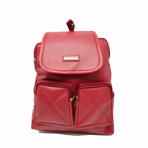 Girl's BackPack With Front Two Pocket Flap Design - myStore20202019
