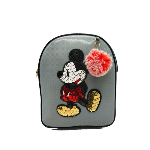 Girl's BackPack With Mickey Sequence in Front - myStore20202019