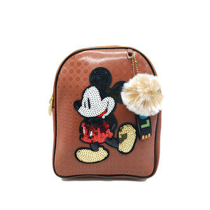 Girl's BackPack With Mickey Sequence in Front - myStore20202019