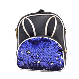 Girl's BackPack With Rabbit Ear Sequins Design - myStore20202019