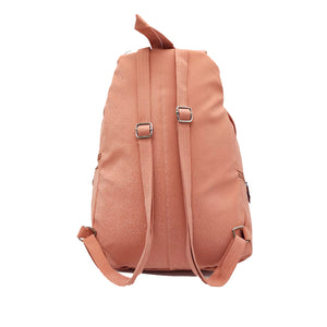 Girl's BackPack With Stone Fitting On Pocket Flap Lock Design - myStore20202019