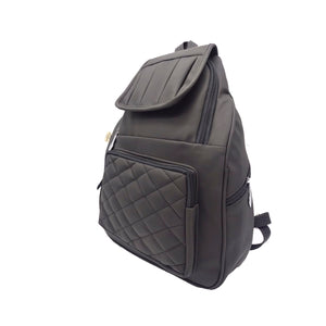 Girl's Backpack With Flap Pocket Two Zip Design - myStore20202019
