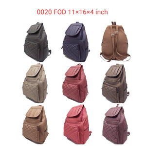 Girl's Backpack With Flap Pocket Two Zip Design - myStore20202019