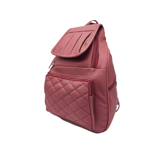 Girl's Backpack With Flap Pocket Two Zip Design - myStore20202019