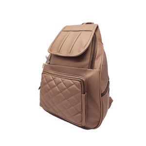 Girl's Backpack With Flap Pocket Two Zip Design - myStore20202019