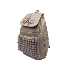 Load image into Gallery viewer, Girl&#39;s Backpack With Front Pocket Checks Print - myStore20202019

