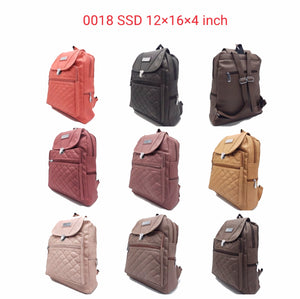 Girl's BackPack With Front Flap Pocket Zip - myStore20202019