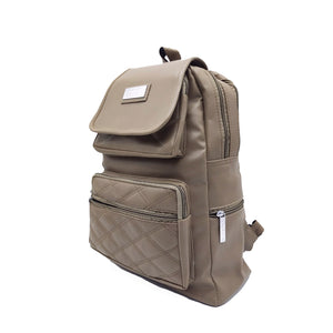 Girls Back Pack With Front Flap Two Pocket Two Zip - myStore20202019