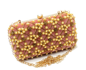 Handwork Velvet Frame Clutch - myStore20202019