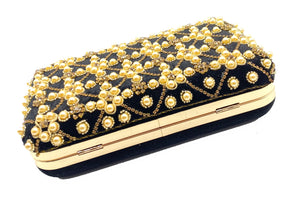Handwork Velvet Frame Clutch - myStore20202019