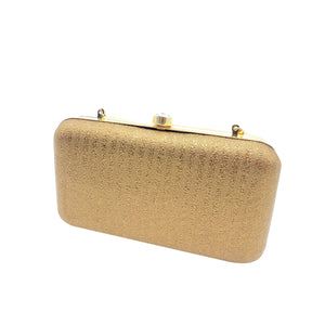 Metal Frame Shimmer Aakaar Fitting Clutch - myStore20202019