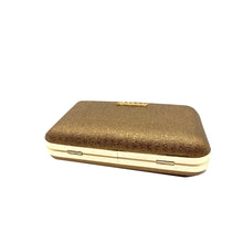 Load image into Gallery viewer, Metal Frame Shimmer Aakaar Fitting Clutch - myStore20202019
