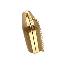 Load image into Gallery viewer, Metal Frame Shimmer Aakaar Fitting Clutch - myStore20202019
