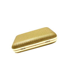 Load image into Gallery viewer, Metal Frame Shimmer Aakaar Fitting Clutch - myStore20202019
