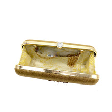 Load image into Gallery viewer, Metal Frame Shimmer Aakaar Fitting Clutch - myStore20202019
