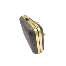 Load image into Gallery viewer, Metal Frame Shimmer Aakaar Fitting Clutch - myStore20202019
