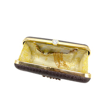 Load image into Gallery viewer, Metal Frame Shimmer Aakaar Fitting Clutch - myStore20202019
