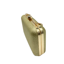 Load image into Gallery viewer, Metal Frame Shimmer Aakaar Fitting Clutch - myStore20202019
