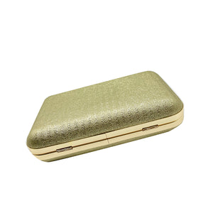 Metal Frame Shimmer Aakaar Fitting Clutch - myStore20202019