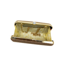 Load image into Gallery viewer, Metal Frame Shimmer Aakaar Fitting Clutch - myStore20202019

