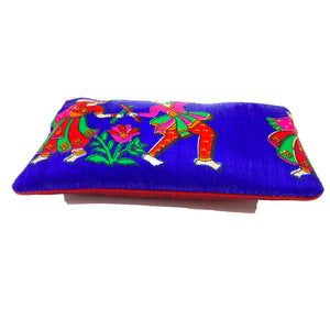 Navratri Print Ladies Hand Pouch - myStore20202019