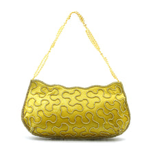 Load image into Gallery viewer, Party Wear Clutch With Moti Work And Boat Shape - myStore20202019
