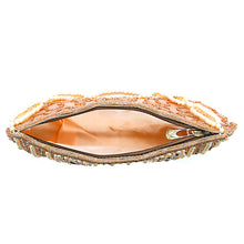 Load image into Gallery viewer, Party Wear Clutch With Moti Work And Boat Shape - myStore20202019
