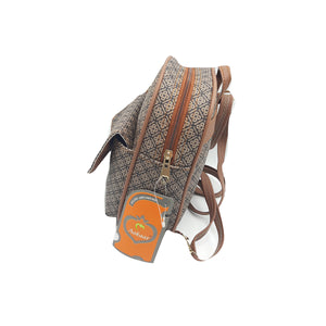 Printed Single Zip Front Pocket C Fashion BackPack - myStore20202019