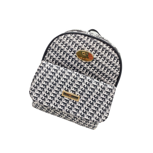 Printed Single Zip Front Pocket F Fashion BackPack - myStore20202019