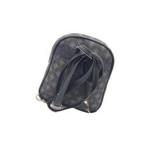 Printed Single Zip Front Pocket Flower BackPack - myStore20202019