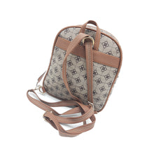 Load image into Gallery viewer, Printed Single Zip Front Pocket Flower BackPack - myStore20202019
